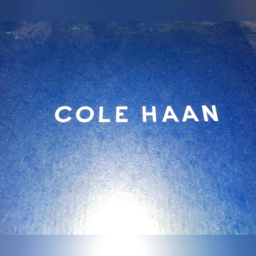NEW Cole Haan Lyla Harvest Brown Leather Waterproof Boots 10.5 - Picture 5 of 8
